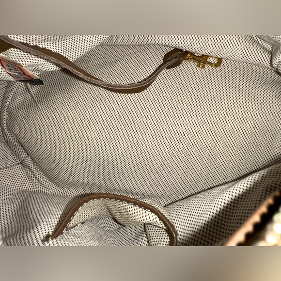 DOONEY & BOURKE Doctors Satchel, Signature Fabric, Pebble Leather Accents 🤎 - Picture 9 of 17